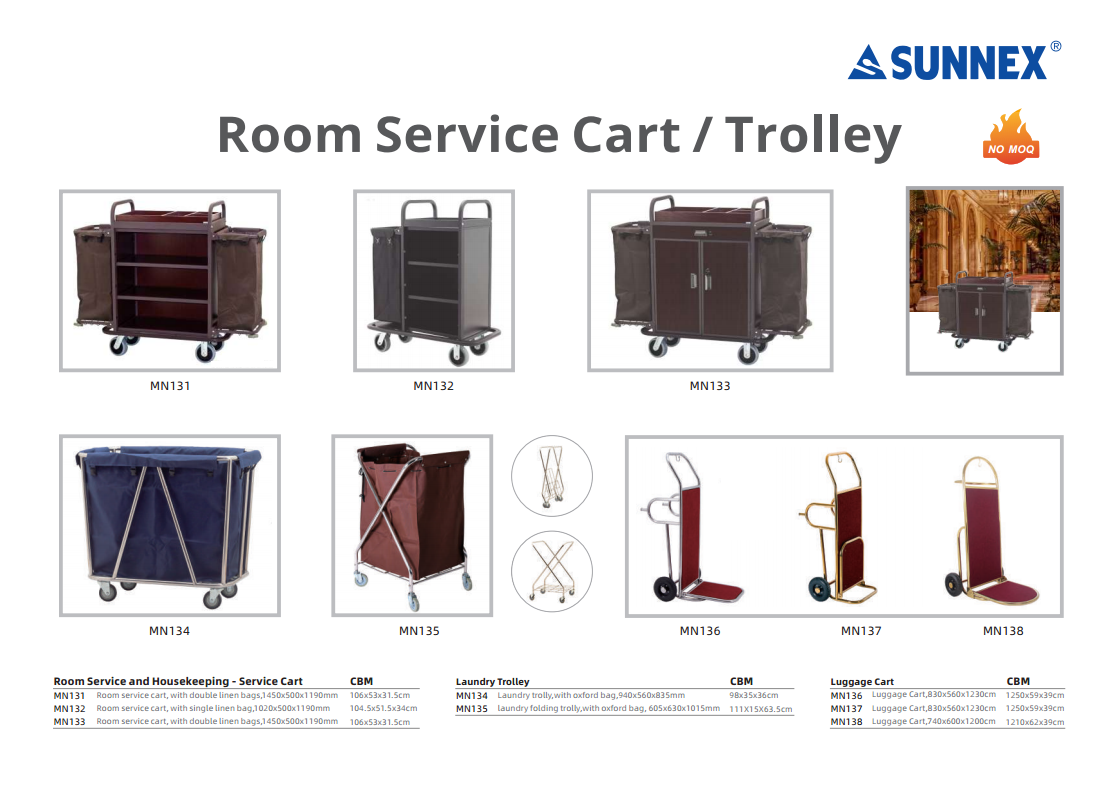 SUNNEX producta nova: Locus Service Cart / Trolley