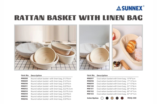 SUNNEX Nova Rattan Basket cum linteo Bag