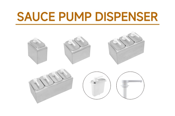 SUNNEX New item - - Sauce Pump Dispensator