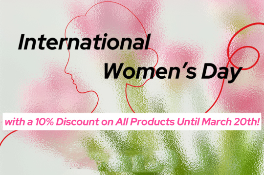 International Women 'Dies Sale: frui X% Discount in omni Purchase!
