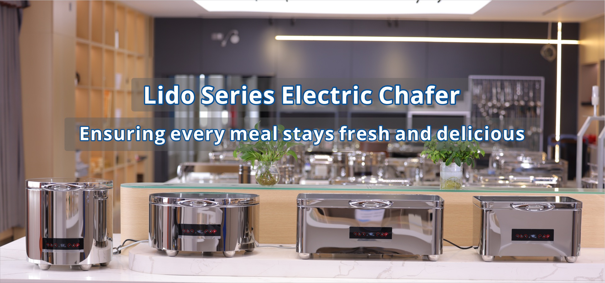 Sunnex Novum Chafing Dish - Lido Series
