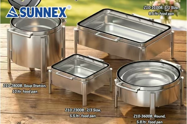 Elevet omne plaga cum SUNNEX Stackable & Windproof Outdoor Chafers