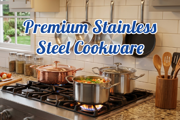 Sunnex New Items-- Steel Cookware