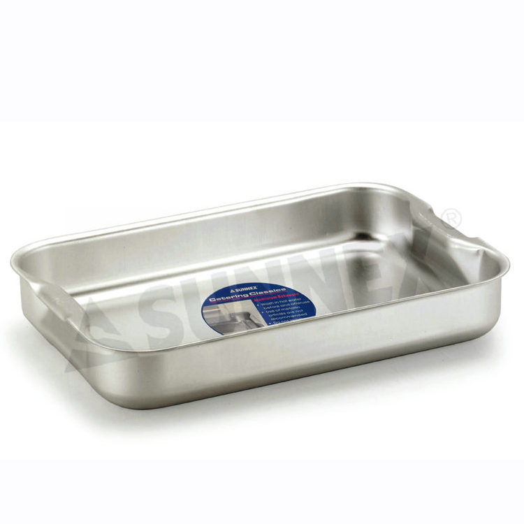 Aluminium Mors Roasting Bakeware suis manubriis