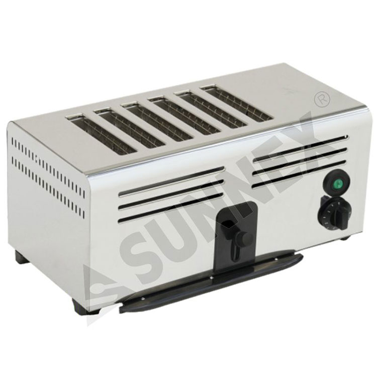 Commercial 6 Verre Toaster