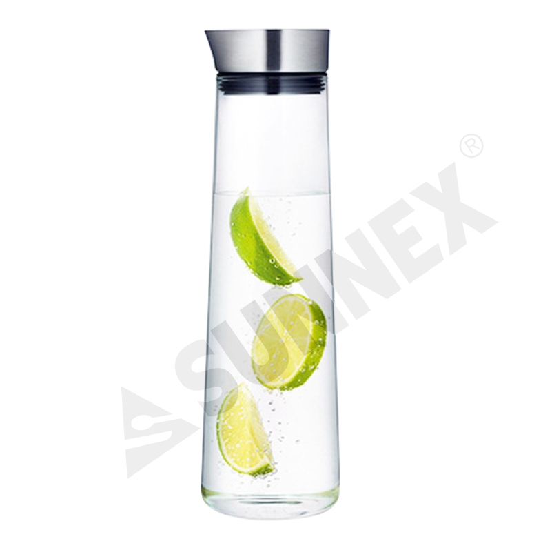 Glass aqua Carafe 1.0lttr 1.5ltr