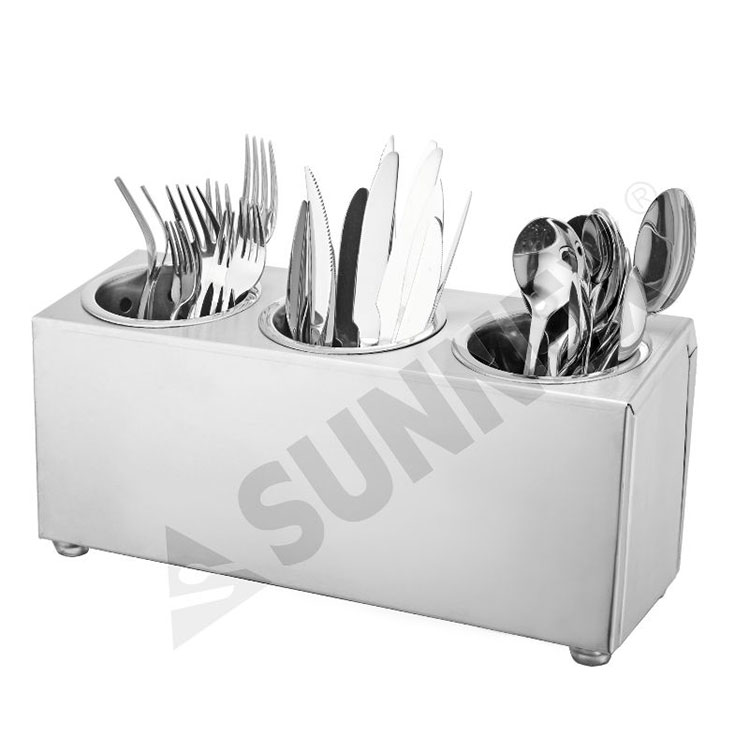 Varii Styles Steel Cutlery Trays Flatware Dispensatores