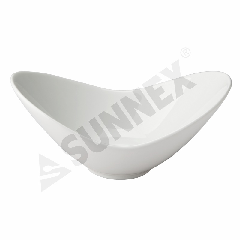 Legio subalbidum cymba Shaped Dish