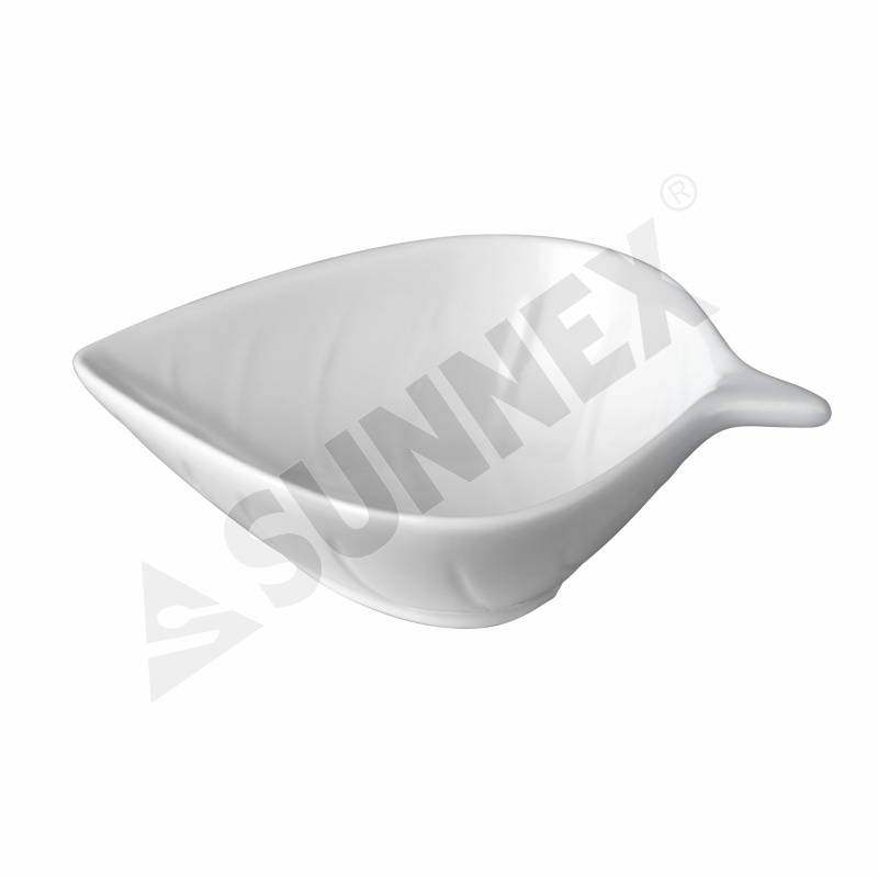 Legio subalbidum Persici Shaped Dish